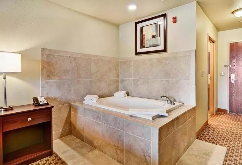 キングサイズベッドのスタンダードルーム, Cobblestone Inn & Suites  Ambridge