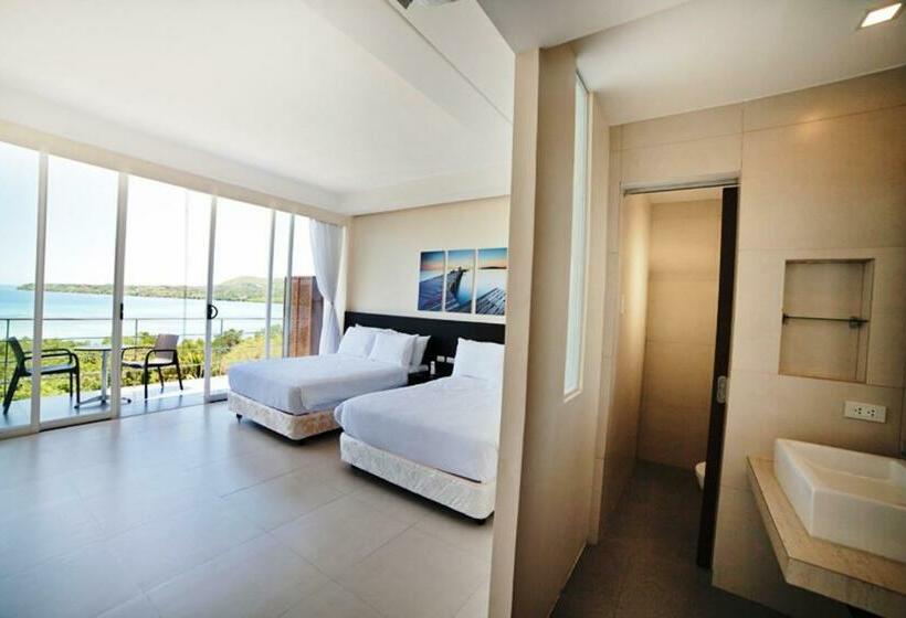 اتاق پریمیوم سه تخته, Ocean Suites Bohol Boutique