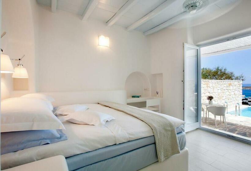 غرفة ديلوكس مطلّة علي البحر, Calme Boutique Hotel Adults Only