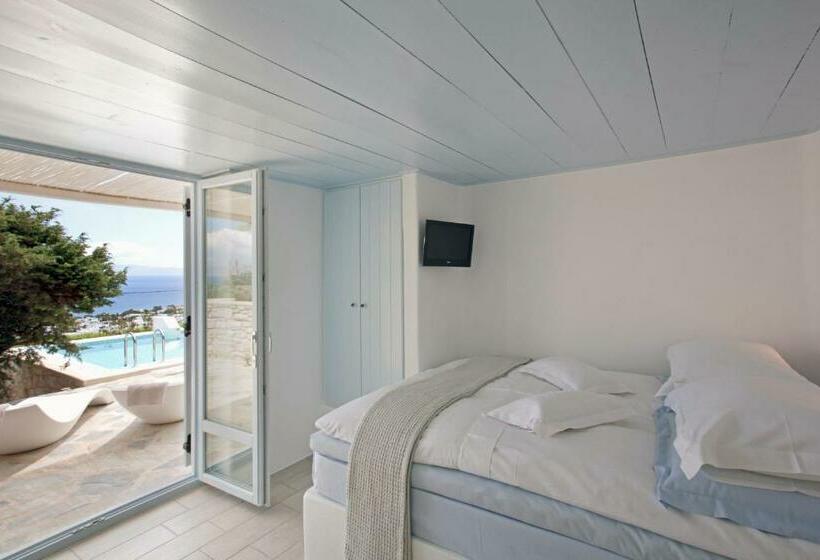 غرفة بريميوم مطلّة علي البحر, Calme Boutique Hotel Adults Only