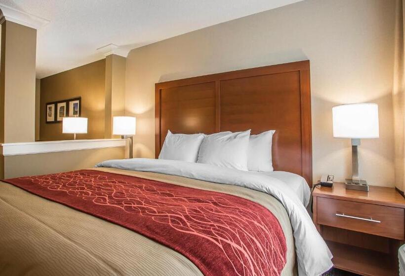 Люкс Кровать Кинг, Comfort Inn Pa Turnpike  I81