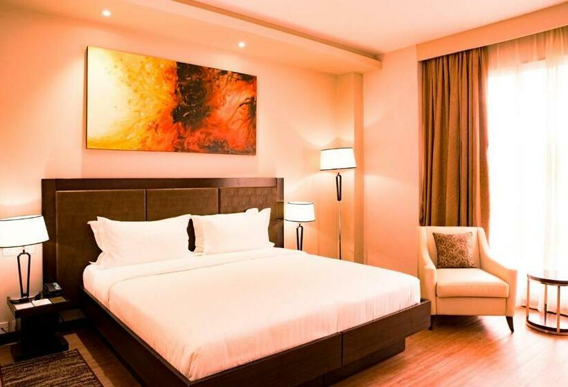 带大床的豪华间, Doubletree By Hilton Nairobi Hurlingham