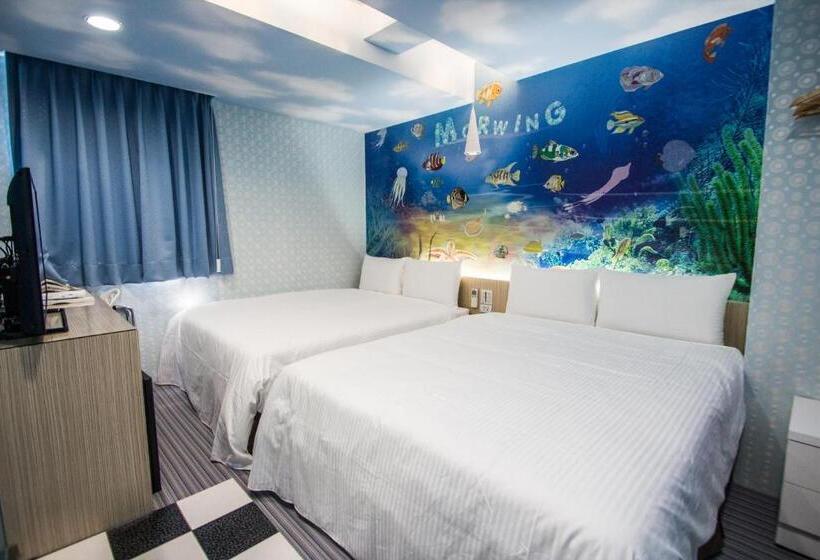 اتاق استاندارد چهار تخته, Morwing Hotel   Ocean