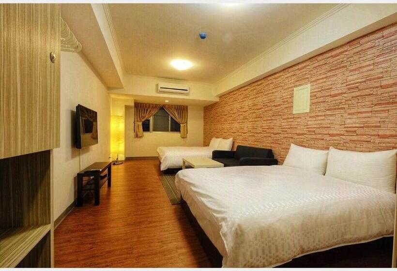 اتاق لوکس چهار تخته, Sleep Taipei Hotel   Nanya