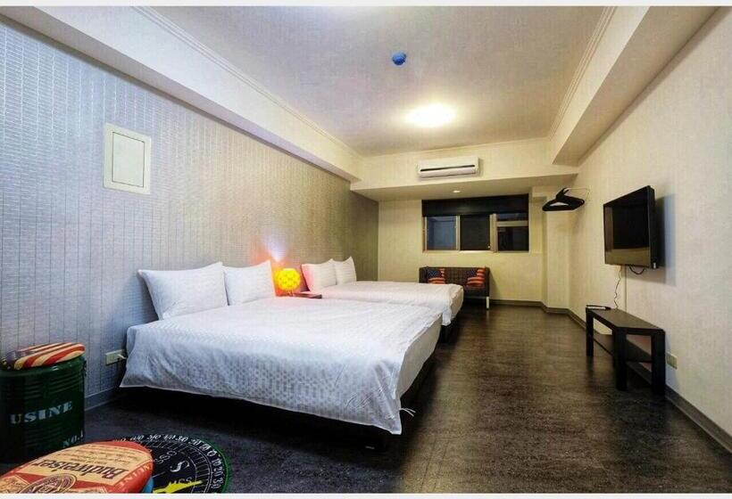 اتاق لوکس چهار تخته, Sleep Taipei Hotel   Nanya