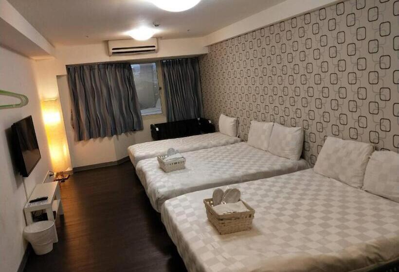 اتاق پنج‌تخته استاندارد, Sleep Taipei Hotel   Nanya