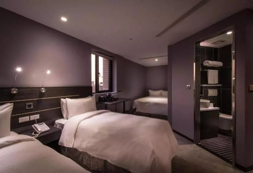اتاق استاندارد چهار تخته, Yi Su Hotel Taipei Ningxia