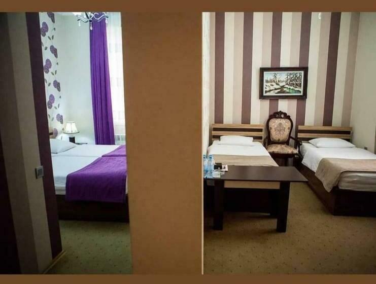 اتاق استاندارد چهارنفره با سرویس بهداشتی مشترک, Issam Hotel & Spa Sheki