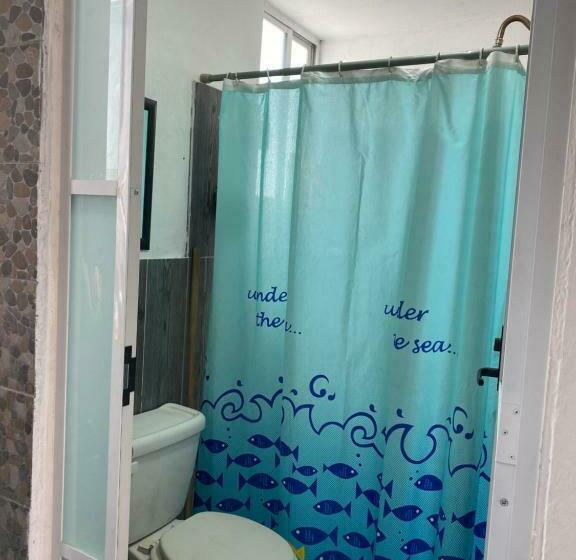 标准间带露台, Casa Verde Hostal