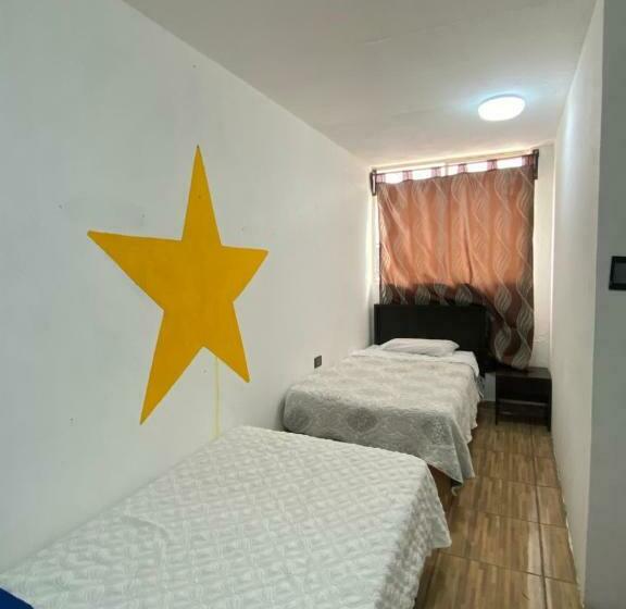 标准间带露台, Casa Verde Hostal