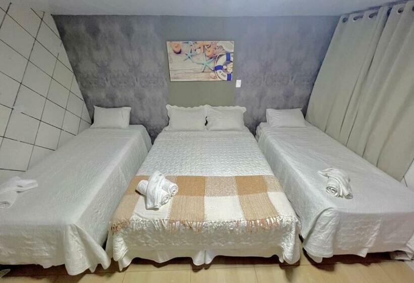 スタンダード4人部屋, Noronha Pousada Mar