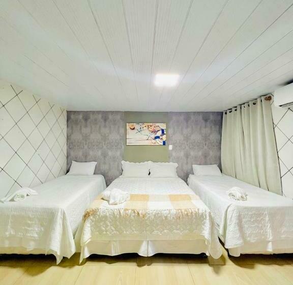 スタンダード4人部屋, Noronha Pousada Mar