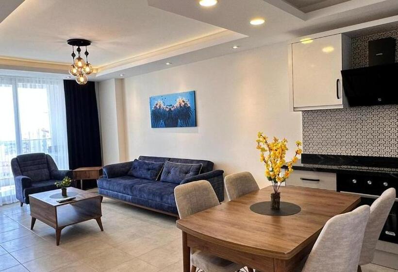 Апартаменты 1 Спальня Вид на Море, Almaris Alanya