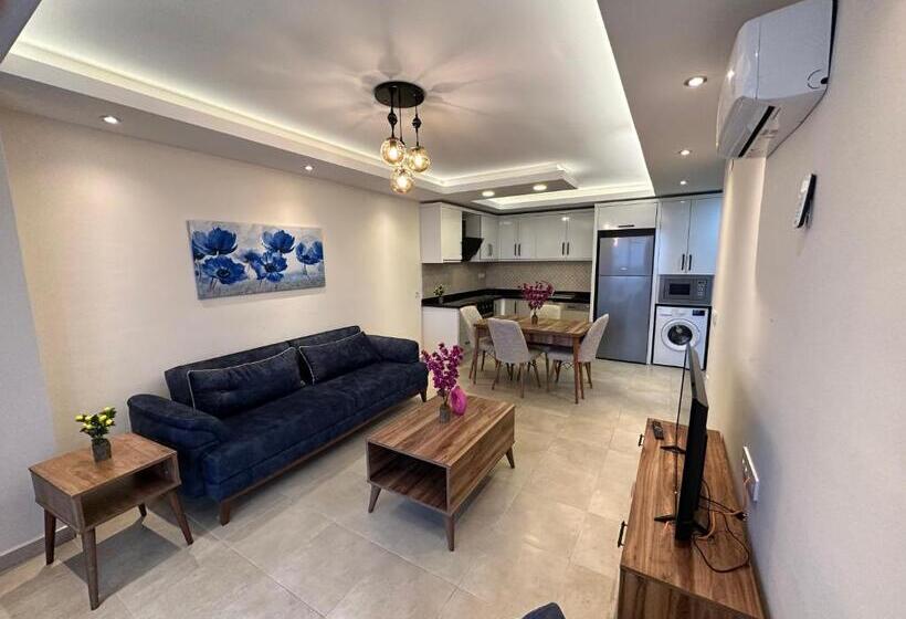 Апартаменты 1 Спальня Вид на Море, Almaris Alanya