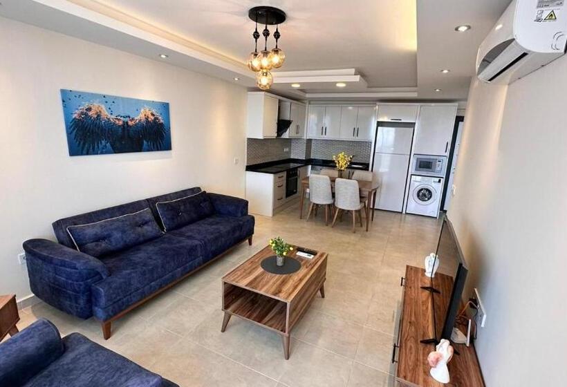 Апартаменты 1 Спальня Вид на Море, Almaris Alanya