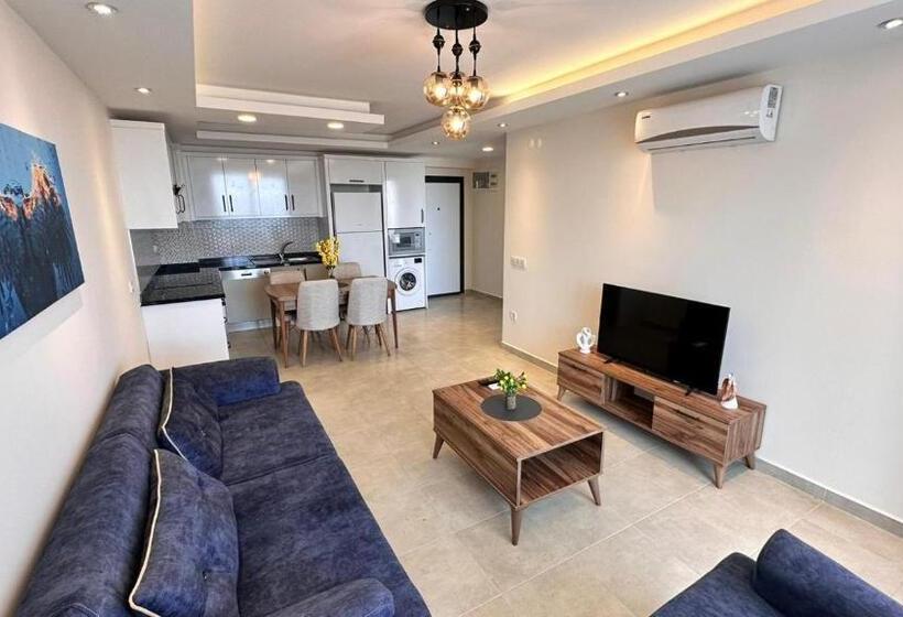 Апартаменты 1 Спальня Вид на Море, Almaris Alanya