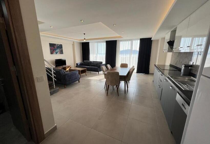 Апартаменты Дюплекс 1 Спальня, Almaris Alanya