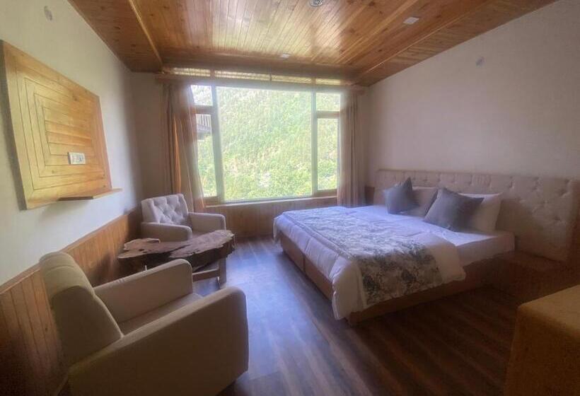 シャレー1寝室, Tirthan Valley House Of Sharon