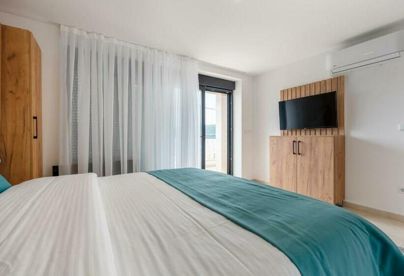 آپارتمان 1 خوابه با چشمانداز دریا, Villa Emina Sa Privatnom Plažom I Parkingom