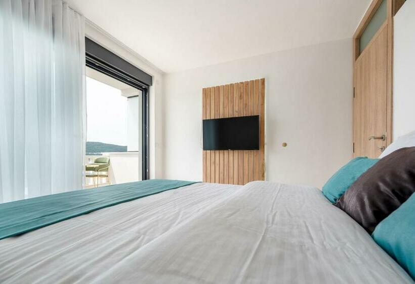 آپارتمان 1 خوابه با بالکن, Villa Emina Sa Privatnom Plažom I Parkingom