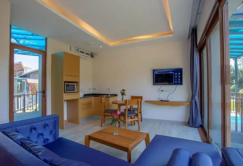 Villa 1 Makuuhuone, Nakaburi Sanctuary Resort&spa