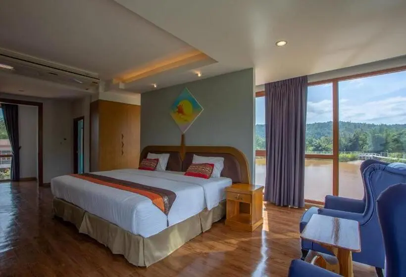 Huvila, 1 makuuhuone ja uima-allas, Nakaburi Sanctuary Resort&spa