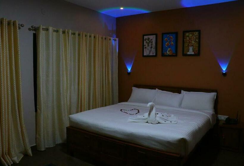 带花园景观和一个卧室的别墅, The Frame Resorts Ooty