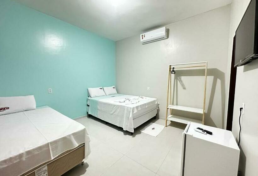 חדר סטנדרט לשלושה, Pousada E Agencia Cledio Turismo