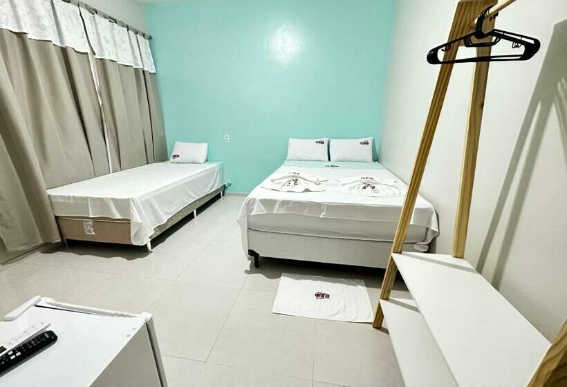 חדר סטנדרט לשלושה, Pousada E Agencia Cledio Turismo