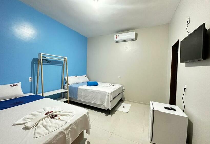 חדר סטנדרט לשלושה, Pousada E Agencia Cledio Turismo