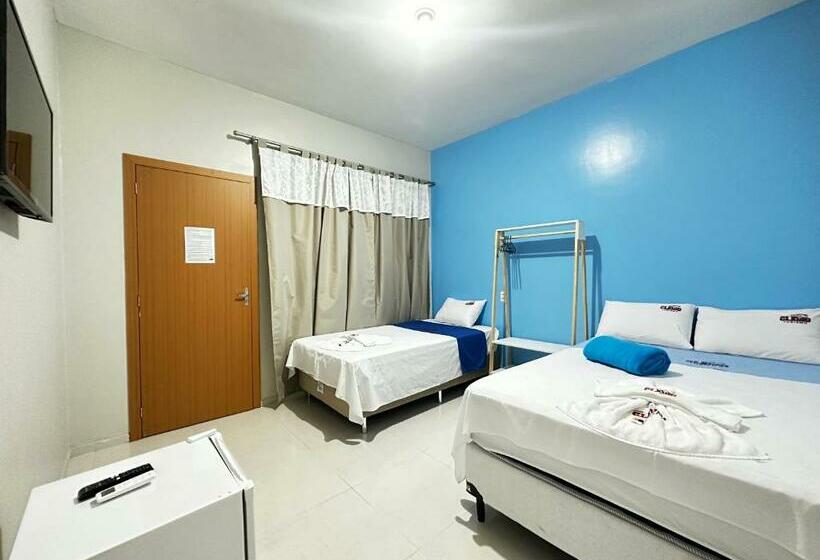 חדר סטנדרט לשלושה, Pousada E Agencia Cledio Turismo