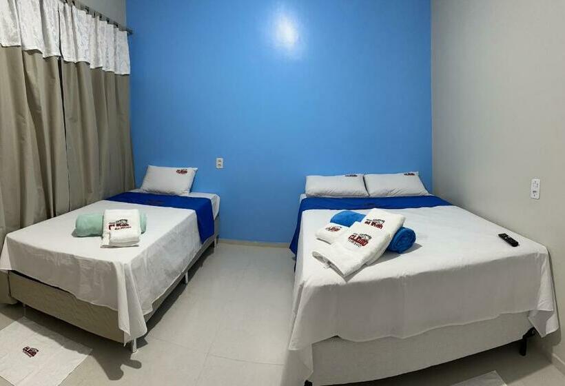 חדר סטנדרט לשלושה, Pousada E Agencia Cledio Turismo