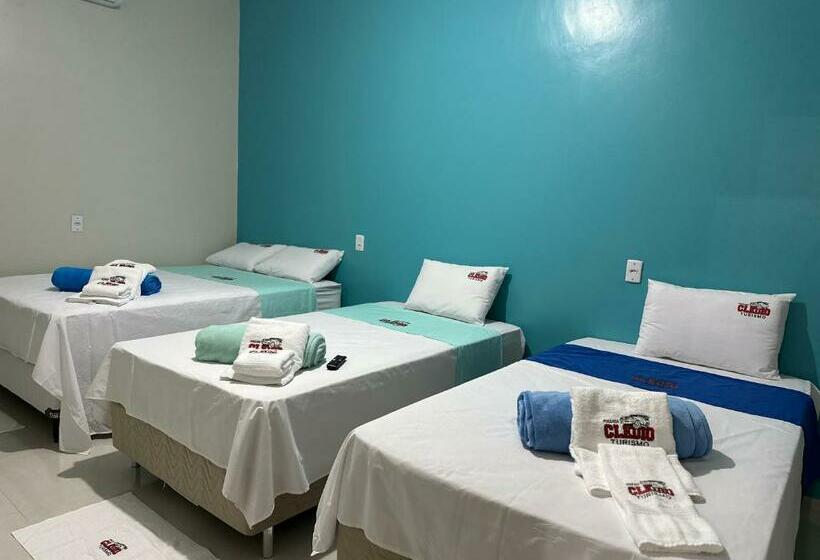 חדר סטנדרט לארבעה, Pousada E Agencia Cledio Turismo