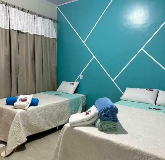 חדר סטנדרט לשלושה, Pousada E Agencia Cledio Turismo