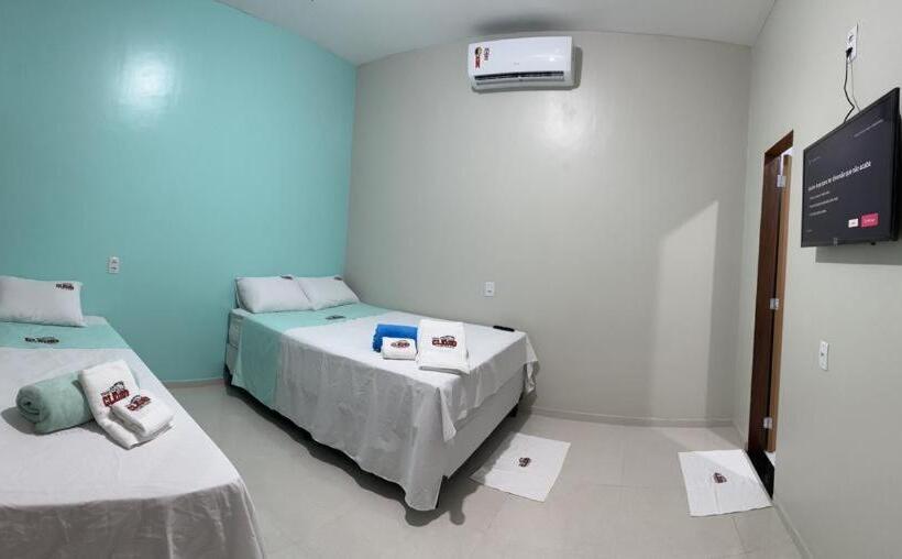 חדר סטנדרט לשלושה, Pousada E Agencia Cledio Turismo