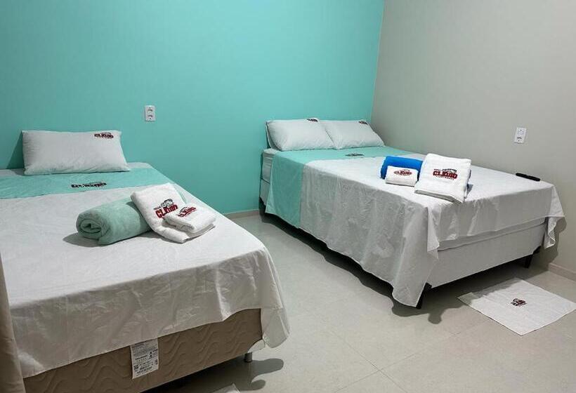 חדר סטנדרט לשלושה, Pousada E Agencia Cledio Turismo