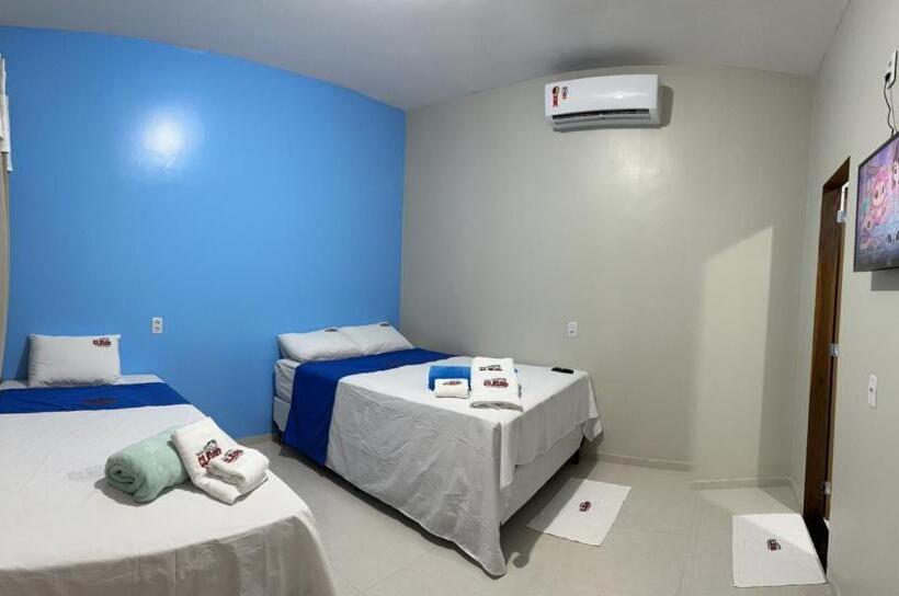 חדר סטנדרט לשלושה, Pousada E Agencia Cledio Turismo