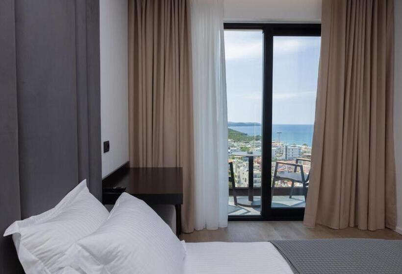 オーシャンビューデラックスルームバルコニー付き, Lans