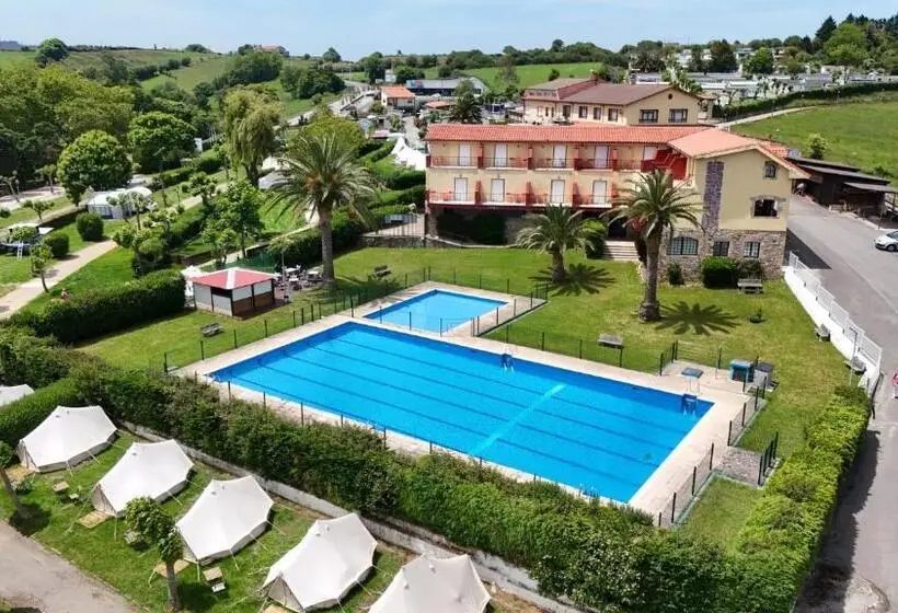 Standard-studio Parveke, Resort Camping Santillana Del Mar