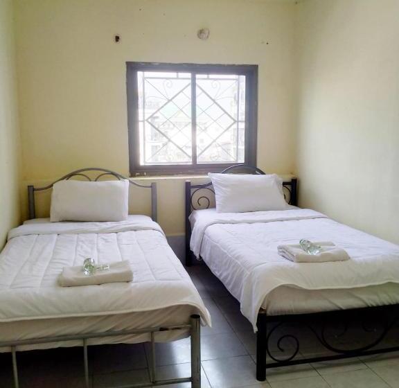 带共用浴室的标准房间, Rainbow Hotel Vientiane