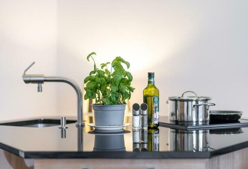 带1个卧室的带阳台的公寓, Appartements An Der Therme