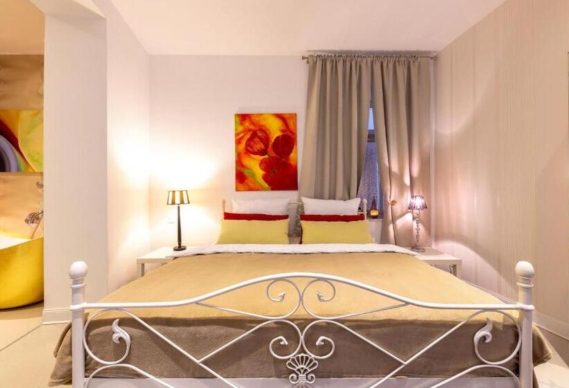 带1个卧室带花园景观的公寓, Appartements An Der Therme