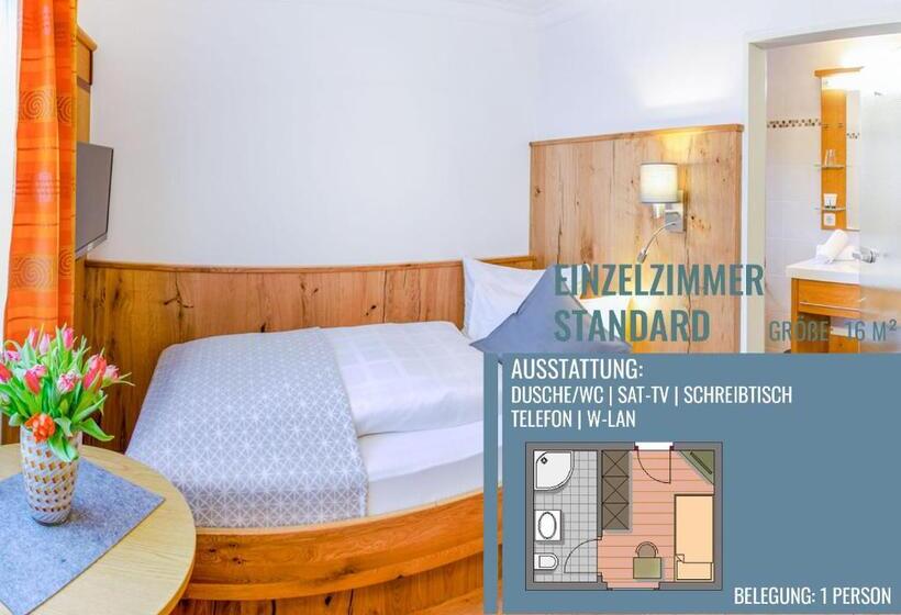 标准单人间, Glas