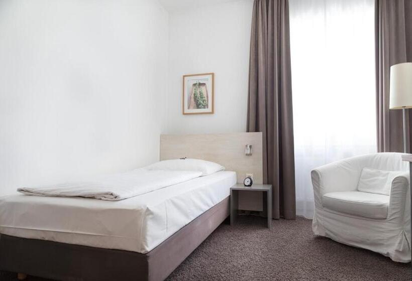 חדר סטנדרט יחיד, Max Hotel Düsseldorf Self Check In