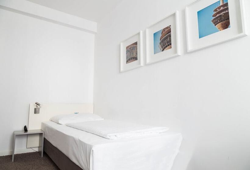 חדר סטנדרט יחיד, Max Hotel Düsseldorf Self Check In