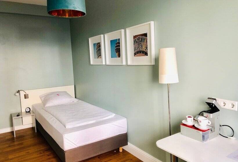 חדר סטנדרט יחיד, Max Hotel Düsseldorf Self Check In