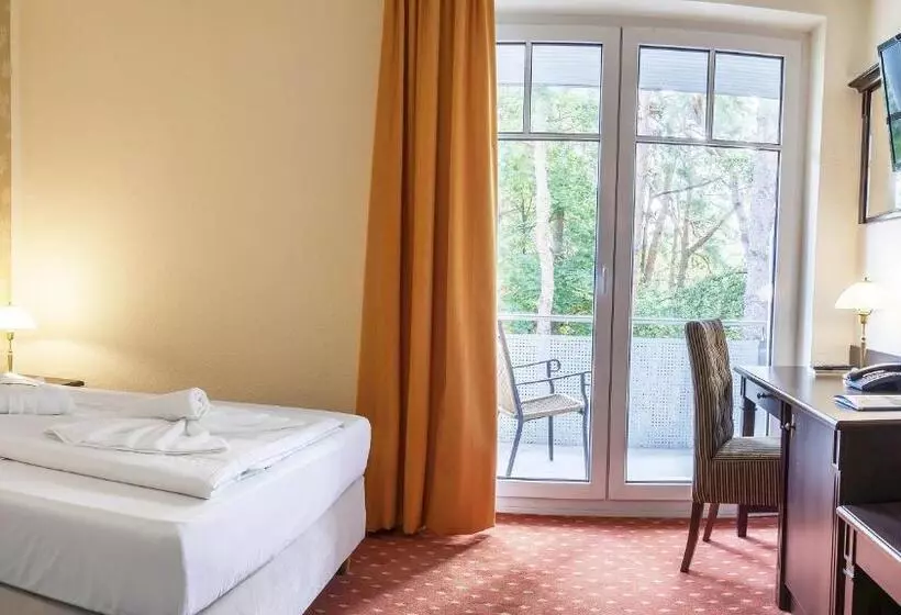 スタンダードシングルルーム, Ostseehotel Villen Im Park   Ein Rovell