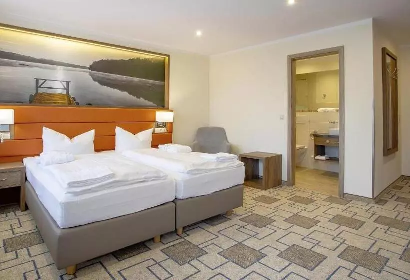 デラックスルーム, Ostseehotel Villen Im Park   Ein Rovell
