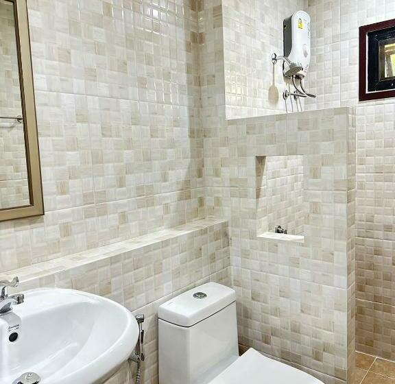 اتاق استاندارد با چشم‌انداز باغ, Cottagepine Rayong Resort&cafe