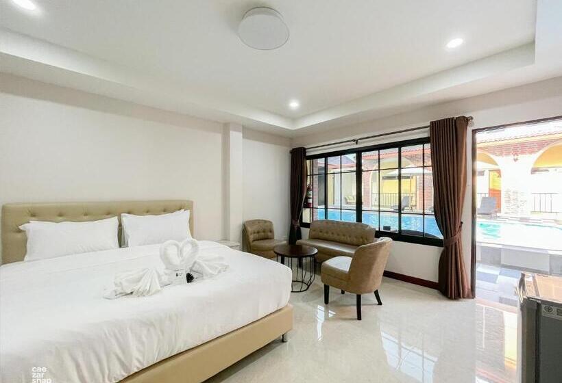 ویلای 1 خوابه, Cottagepine Rayong Resort&cafe